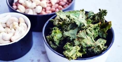 Chips de chou kale (sans huile)