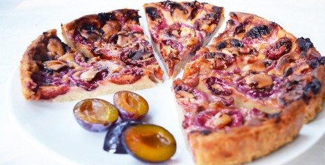 Clafoutis aux prunes