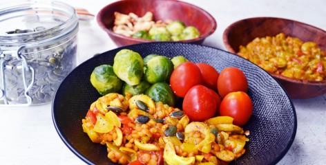 Dhal de lentilles au lait de coco