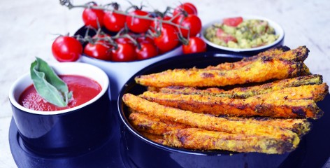 Frites de patates douces